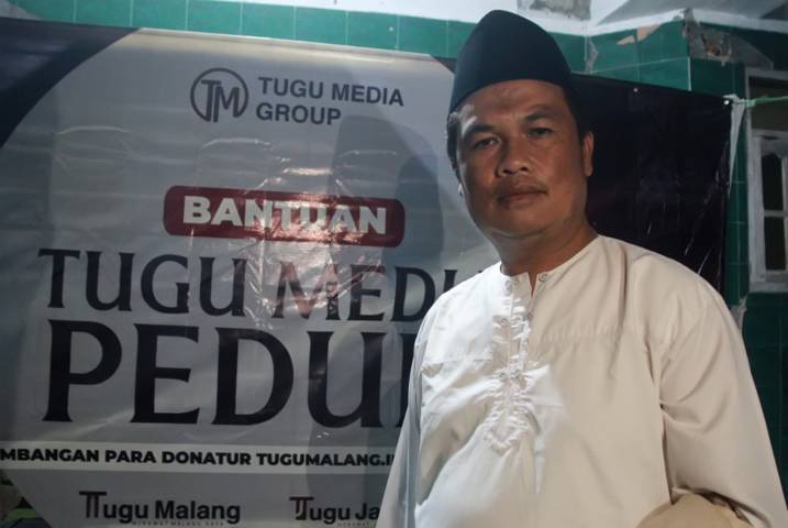 Kepala Desa (Kades) Wirotaman Ahmad Sholeh. (Foto: Rubianto/Tugu Jatim)