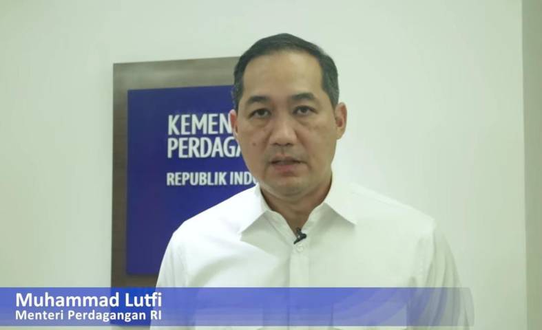 Menteri Perdagangan Indonesia, Muhammad Lutfi saat klarifikasi pernyataan Jokowi mengenai bipang ambawang yang ramai di media sosial. (Foto: YouTube/Kementerian Perdagangan)