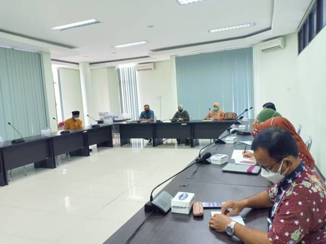 Proses rapat bersama Komisi IV DPRD Kabupaten Tuban pada Kamis (01/07/2021). (Foto: Humas DPRD Tuban/Tugu Jatim)