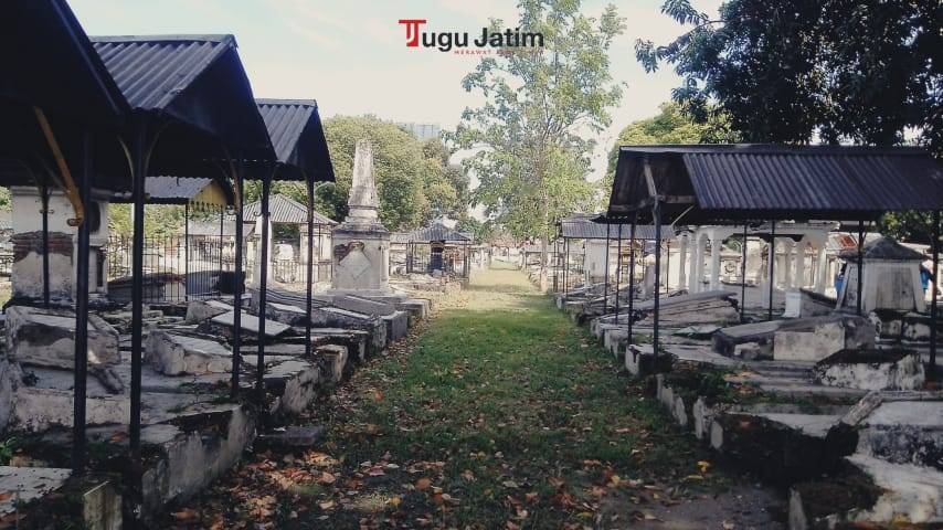 Makam Peneleh dibangun untuk menggantikan makam Eropa yang ada di Kerembangan Surabaya.(Foto: Rangga Aji/Tugu Jatim)