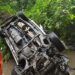 Hilang Kendali, Mobil Berisi Satu Keluarga Terjun ke Jurang di Malang