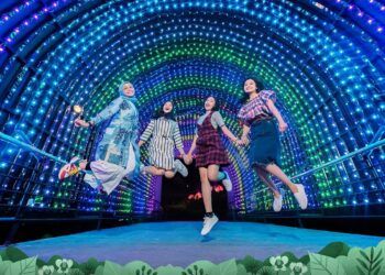 Milenial Glow Garden Wahana Baru Instagramable di Jatim Park 
