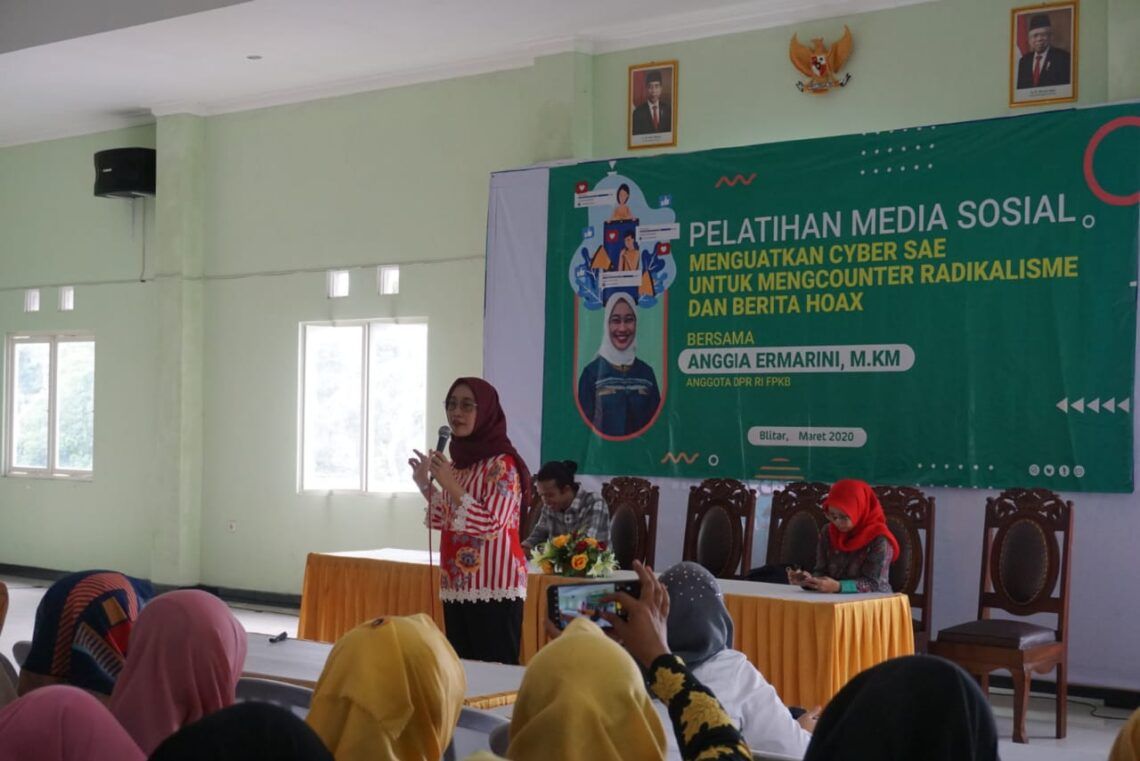 Tangkal Hoax, Anggia Erma Kuatkan Cyber SAE 5 Foto: Dok.