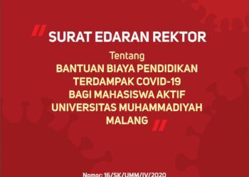 Universitas Muhammadiyah Malang Beri Potongan Uang Kuliah Hingga Sejuta