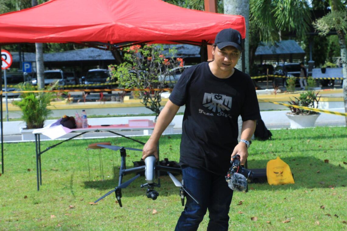 Bertemu Arya Dega, YouTuber yang Juga Aktivis Drone 5 Arya Dega. Foto: dok.