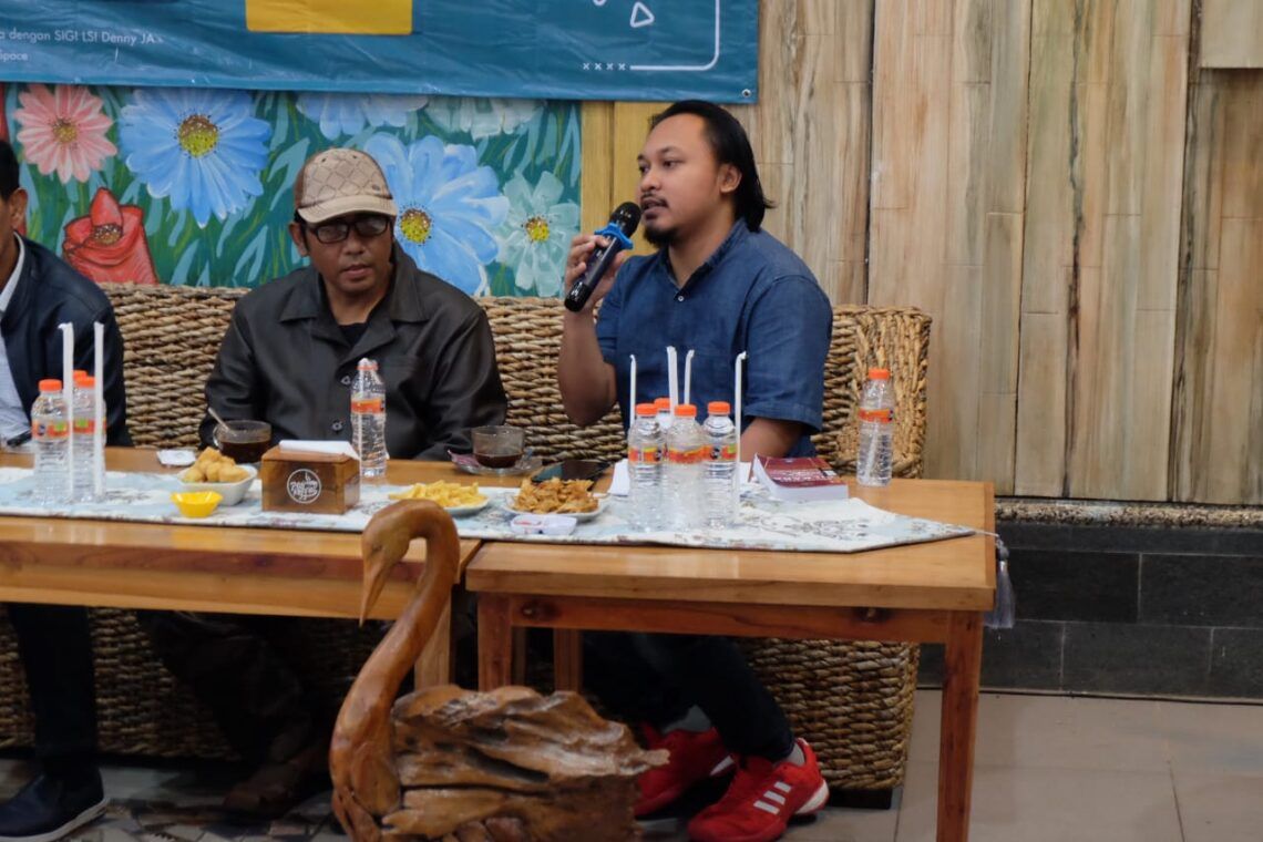 Peneliti LSI, Dito Arief. Foto: Rizal Adhi.