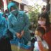 Istri Mendagri Turun Tangan Bagikan Masker di Kampung Kauman Heritage Malang
