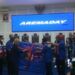 Kado Spesial untuk Arema FC, 11 Thermogun, 8 Hand Sanitizer, dan 1.987 Masker