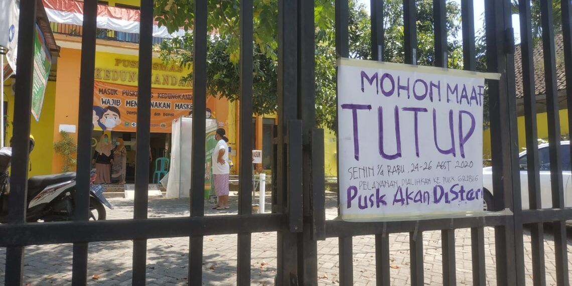 puskesmas tutup