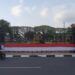 HUT RI ke-75, Tugu Malang Berselimut Bendera Merah Putih Sepanjang 366 Meter 9 HUT RI ke-75, Tugu Malang Berselimut Bendera Merah Putih Sepanjang 366 Meter