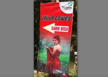 jalur gadis desa viral kabupaten malang