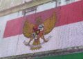 Pancasila, lambang negara Indonesia. (Foto: GG)