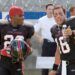 The Longest Yard, Laga Pertandingan Antara Narapidana dan Sipir Penjara 8 Adam Sandler (kanan) dalam film The Longest Yard