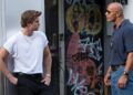 Dwayne Johnson dan Liam Hemsworth dalam film Empire State tahun 2013