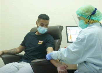 Bruno Smith, pemain baru Arema FC yang dinyatakan positif virus corona.