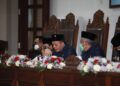 Rapat Paripuran di gedung DPRD Kota Malang, Senin (26/10)
