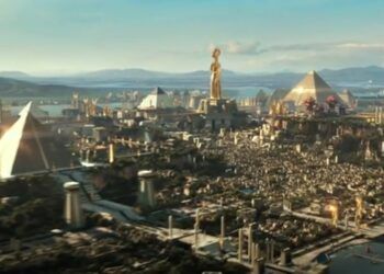 Gambaran kota di Mesir yang digambarkan dalam film Gods of Egypt. (Foto: IMDb)