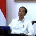 Presiden Joko Widodo (Jokowi) peringatkan bahaya La Nina dalam pembukaan rapat terbatas, Selasa (13/10) (Foto: tangkapan layar YouTube Sekretariat Negara)