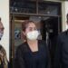 Warga Bali Kena Tipu Masker Bodong Senilai Rp 667 Juta 8 Korban masker bodong asal Bali, IGA Lia Maheswari ditemani kuasa hukumnya di Polres Batu. (Foto: Humas Polres Batu)