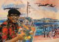 Tino Sidin, seniman dan guru menggambar asal Indonesia yang jadi Google Doodle hari ini