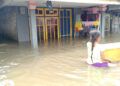 Banjir akibat hujan lebat yang terjadi pada Minggu (1/11), pukul 21.00 WIB di Kabupaten Pasuruan, Provinsi Jawa Timur. (TRC BPBD Kabupaten Pasuruan)