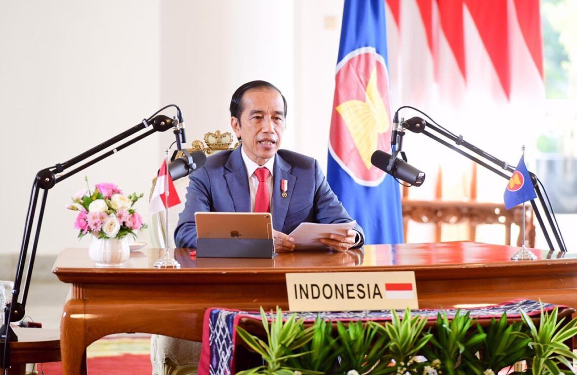 Fokus Pemulihan Ekonomi Kawasan, ASEAN-Jepang Tingkatkan Kerja Sama 1 Jokowi hadiri KTT ASEAN-Jepang ke-23. Fokus Pemulihan Ekonomi Kawasan, ASEAN-Jepang Tingkatkan Kerja Sama
