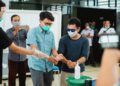 Mencuci tangan salah satu syarat protokol kesehatan yang harus dilakukan saat Pilkada Surabaya tahun 2020