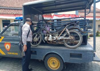 Polisi amankan barang bukti motor Pelaku Pembacokan di Malang: Teman Dekat Sekaligus Tetangga
