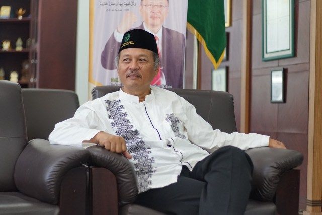 Rektor Universitas Islam Negeri Maulana Malik Ibrahim Malang Prof Dr Abdul Haris M.Ag.