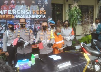 Polisi Bekuk Spesialis Curanmor di Malang, Dua Bulan Gondol 11 Unit Motor