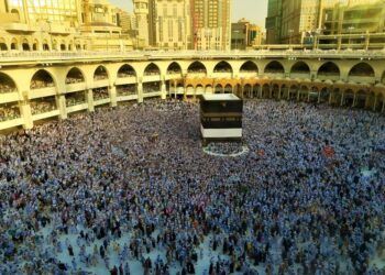 Ilustrasi suasana haji dan umrah sebelum pandemi. (Foto: Pixabay) manasik haji kemenag