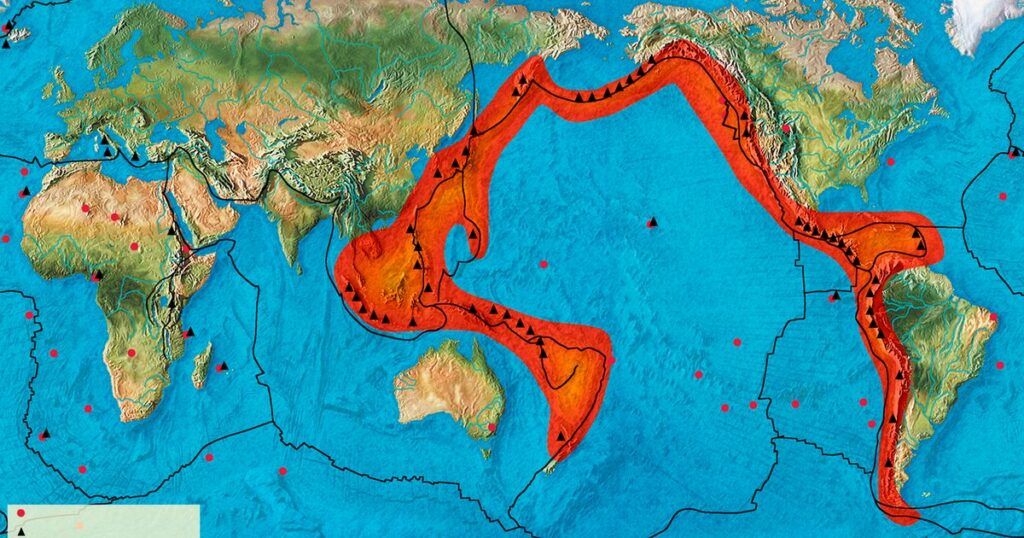 ilustrasi ring of fire