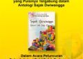 Buku antologi puisi bertajuk “Sajak Dwiwangga, Dunia Tak Lagi Dingin” merupakan buku dengan dua bahasa. (Foto: Dokumen)