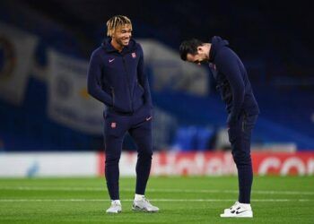 Reece James (kiri) dan Ben Chilwell (kanan). (Foto: Chelsea FC)
