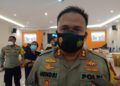 Kapolres Malang, AKBP Hendri Umar saat memberikan pernyataan terkait antisipasi gelombang demo dari FPI (Foto: RAP/Tugu Malang/Tugu Jatim)