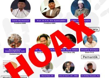 Nama cendekiawan Islam, Emha Ainun Nadjib dicatut dalam acara Koalisi Aksi Menyelamatkan Indonesia (KAMI) bertajuk "Pelanggaran HAM dan Demokrasi di Era Reformasi, Kamis (10/12/2020).