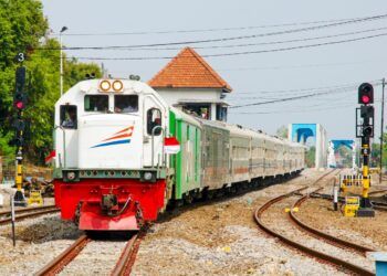 Ilustrasi kereta api jarak jauh. (Foto: KAI.id)