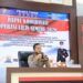 Kapolres Tuban, AKBP Ruruh Wicaksono saat memimpin rapat koordinasi, Kamis (17/12/2020). (Foto: Pemkot Malang)