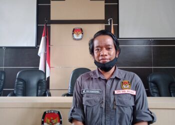Ketua Divisi Sosialisasi Pendidikan Pemilih dan SDM KPU Kabupaten Malang, Marhaendra Pramudya Mahardika. (Foto: RAP/Tugu Malang/Tugu Jatim)