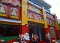 Posko pengamanan Polres Bojonegoro. (Foto: Agus Setiawan/Tugu Jatim)