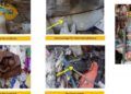 Foto-foto limbah B3 dalam kontainer sampah dari Inggris, Amerika Serikat, Selandia Baru, dan Australia. (Foto: Kementerian Luar Negeri RI)
