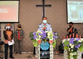 Sebanyak 59 Napi Nasrani di Lapas Lowokwaru Malang dapat remisi natal, Jumat (25/12/2020). (Foto: dok)
