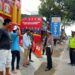 Libur Natal, Ratusan Pengendara di Bojonegoro Terjaring Operasi Yustisi 8 Puluhan pengendara motor dan juga sopir truk yang terjaring operasi yustisi Polres Bojoengoro. (Foto: Agus Set/gg)