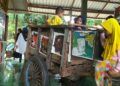 Taman Baca Mahanani Kediri menggelar Pameran Lukisan dan Pitutur Gus Dur untuk peringati haul ke-11 presiden ke-4 RI tersebut. (Foto: Noe/Tugu Jatim)