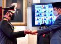 Presiden Jokowi resmi melantik Komjen Listyo Sigit Prabowo sebagai Kapolri. (Foto: Biro Pers Sekretariat Negara)