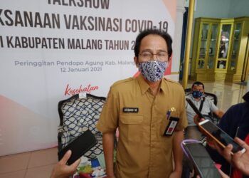 Kadinkes Kabupaten Malang Arbani Mukti Wibowo. (Foto: Rap/Tugu Jatim)
