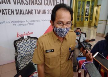 Kadinkes Kabupaten Malang Arbani Mukti Wibowo. (Foto: Rap/ Tugu Jatim)
