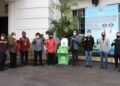 Kolaborasi Pemkot Malang dan Gojek di tengah pandemi. (Foto: Humas Pemkot Malang)