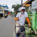 Wakil Ketua II DPRD Kota Malang Asmualik saat gowes Sabtu (16/01/2021). (Foto: Dok/Tugu Jatim)