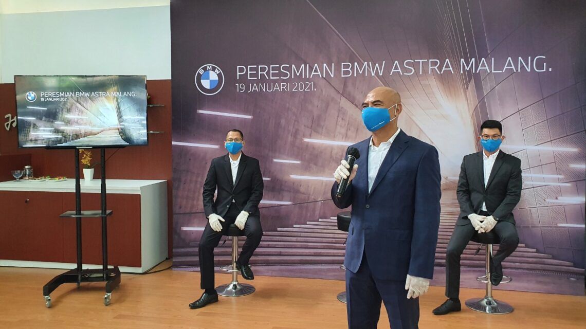 Peresmian diler resmi BMW di Jalan Letjend S. Parman, Kota Malang. (Foto:Azmy/Tugu Jatim)